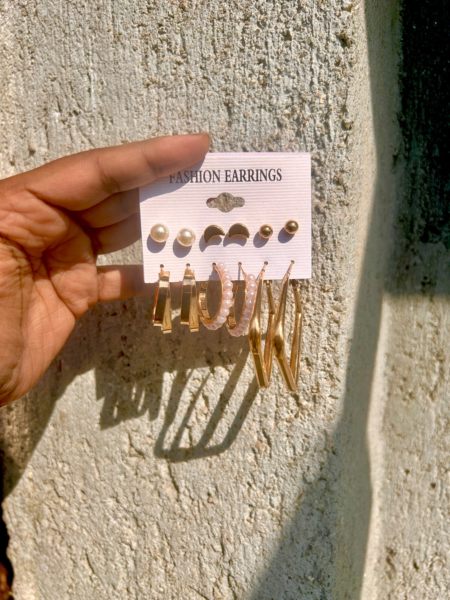 Golden Earrings combo 002 (6pair)