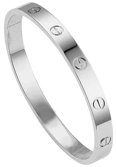 Stainless Steel Cartier Inspired Gold Bracelet