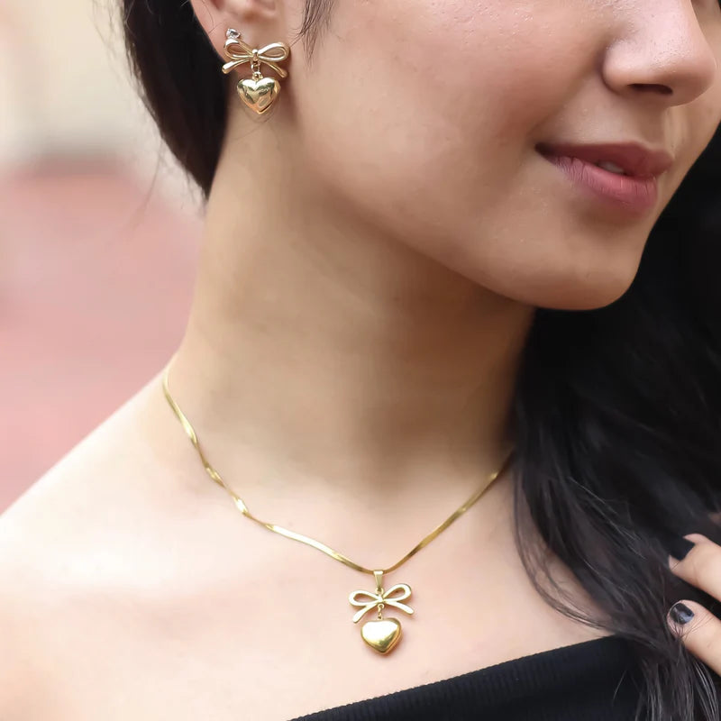 Bow Heart Set