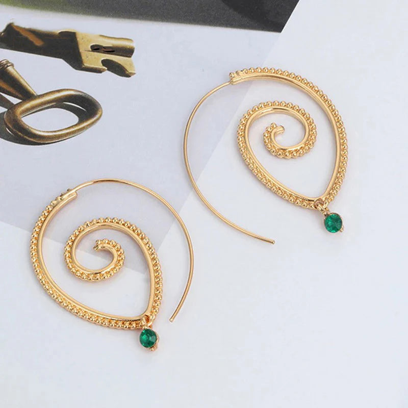 Mayra's spiral Earrings