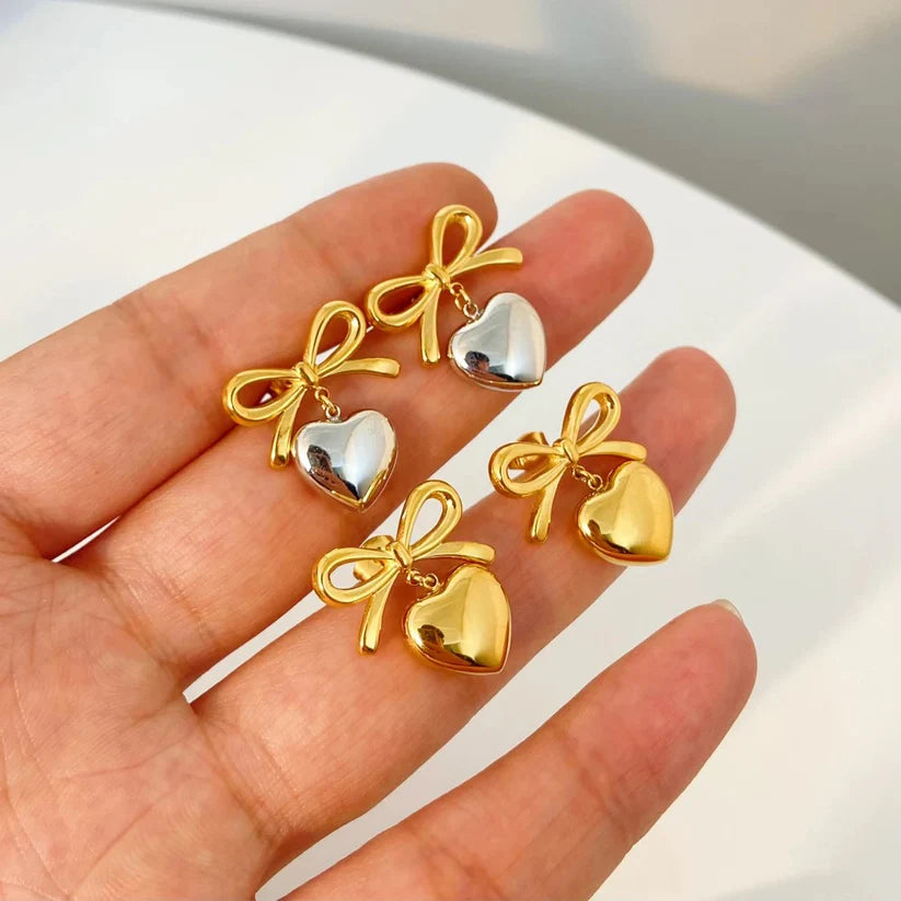 Bow Heart Set