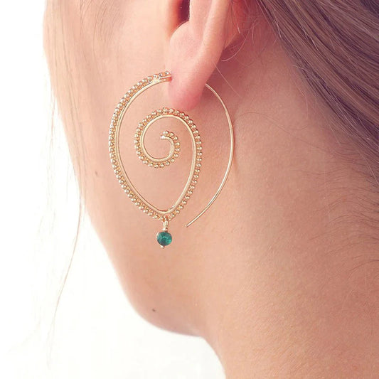 Mayra's spiral Earrings