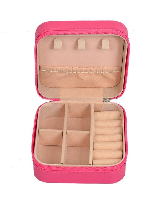 Jewellery Organisers Box (DARK PINK)