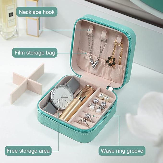 Jewellery Organisers Box (LIGHT BLUE)