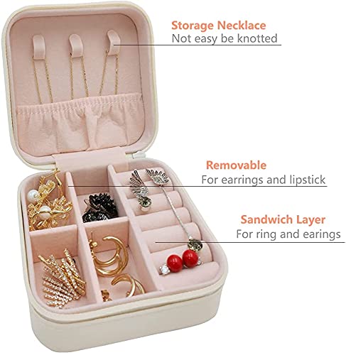 Jewellery Organisers Box (LIGHT PINK)