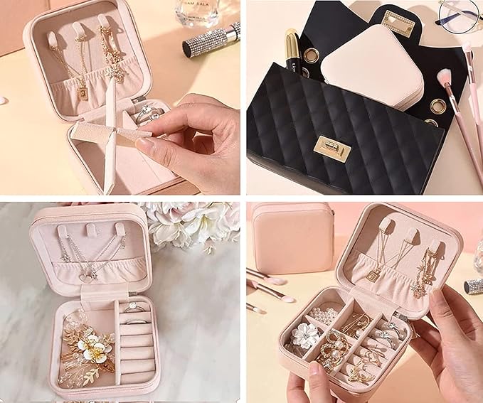 Jewellery Organisers Box (BABY PINK)