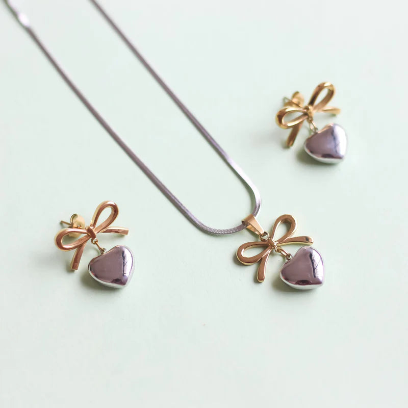 Bow Heart Set