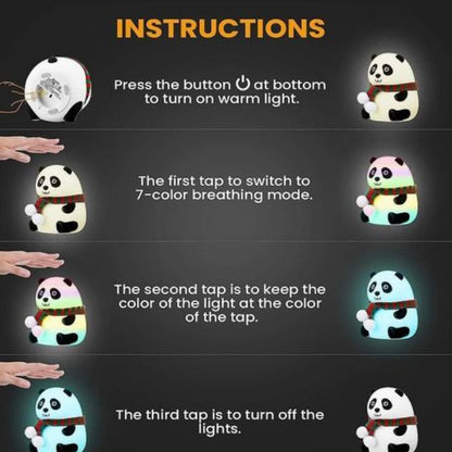 Cute Panda lamp