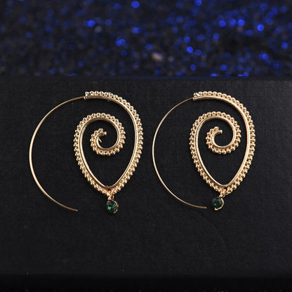 Mayra's spiral Earrings