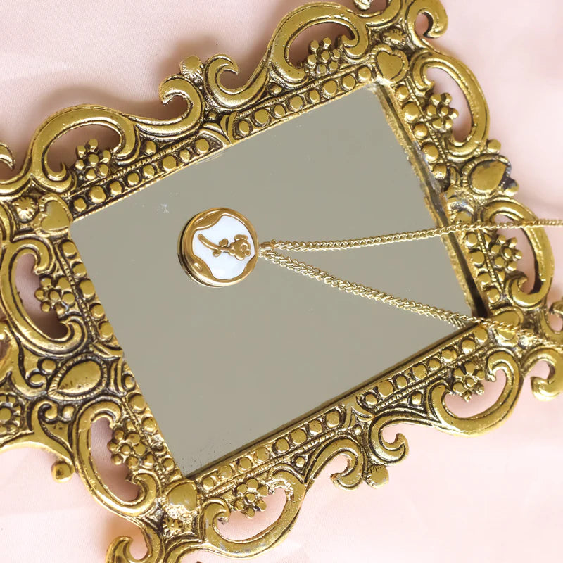 Dainty White Enamel