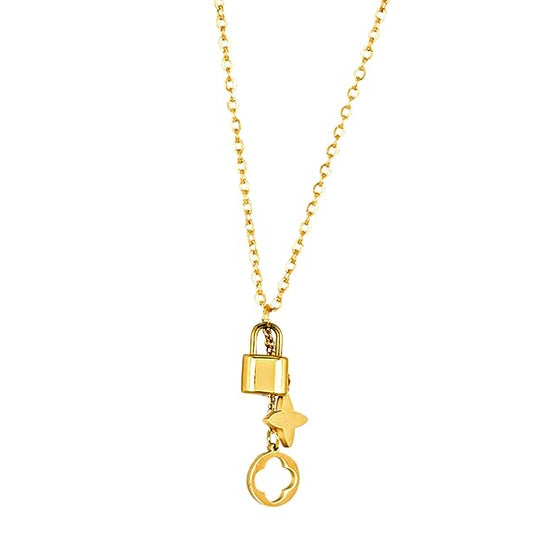 Locket Tassel Four Leaf