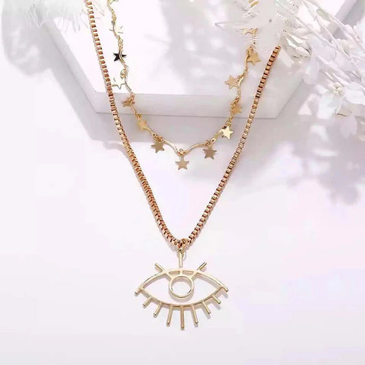 Evil eye Chunky Neck piece