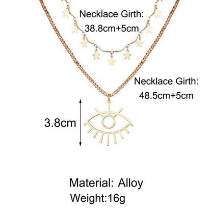 Evil eye Chunky Neck piece