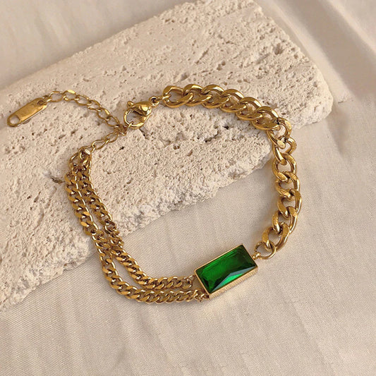 Green Emrald Bracelet