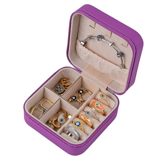 Jewellery Organisers Box (PURPLE)