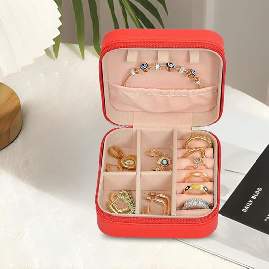Jewellery Organisers Box (RED)