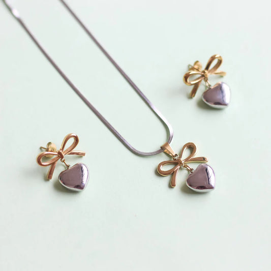 Bow Heart Set