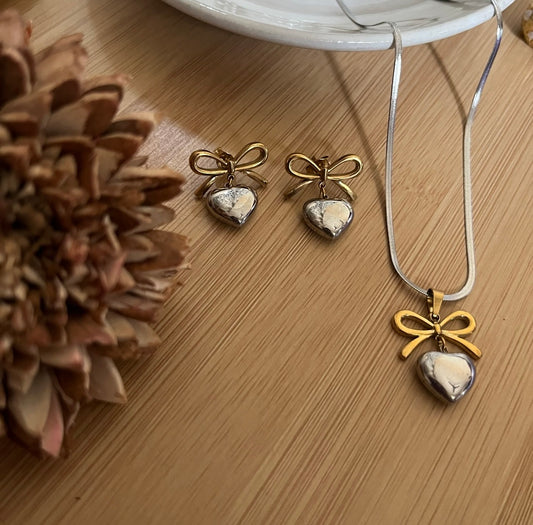 Bow Heart Set
