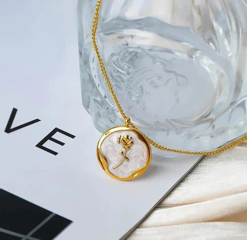 Dainty White Enamel